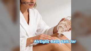 Premium Bath Salt Jar Airtight Food Grade SPA Packaging