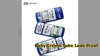 75g Diaper Cream Tube PP Rotating Packaging Solution