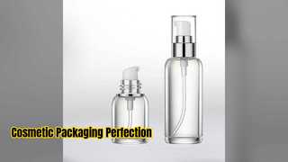 Premium Glass Pump Bottles For Cosmetics