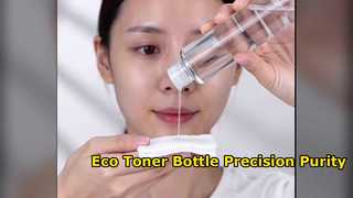 medical grade biodegradable skincare toner bottle
