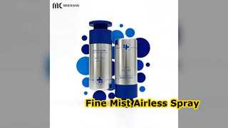 Fine Mist Airless Spray Bottle 80ML 100ML