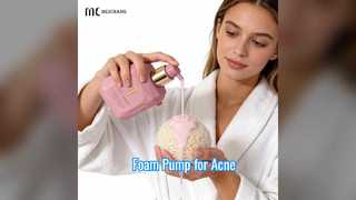 Teen Acne Foam Pump Bottle Packaging