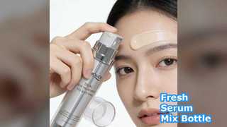 Dual Chamber Serum Bottle Preserve Mix Fresh