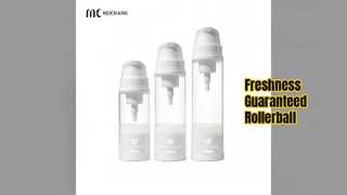 Bottiglia roller airless per freschezza