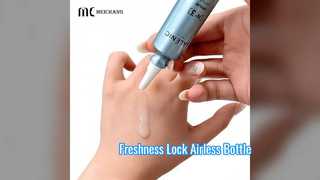 Blokada świeżości butelki z bezpowietrznym serum