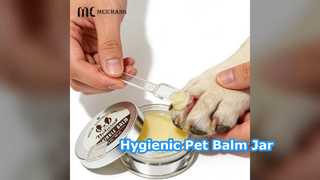 Pet Balm Jar with Spoon Hygienic Paw Nose Care