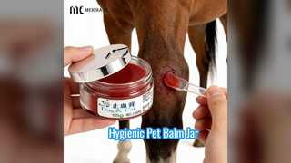 Pet Balm Jar Built-in Spoon Hygienic & Clean