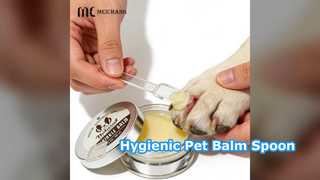 Pet Paw Nose Balm Jar Built-in Spoon Hygiene