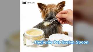 Pet Cream Jar with Spoon Safe Oral Care