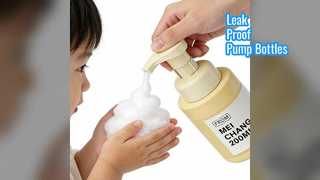 PET Plastic Pump Bottles 200ml 400ml