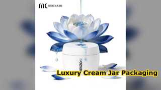 PETG Cream Jar High Transparency Shatterproof Packaging