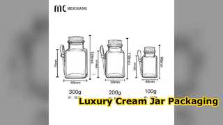 Airtight Cream Jars for Premium Skincare