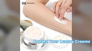 프리미엄 아크릴 크림 용기가 스킨케어를 보호합니다