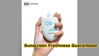 50ML PE Sunscreen Squeeze Bottle Packaging
