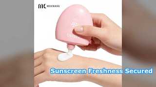 50ML PE Sunscreen Squeeze Bottle Packaging MC1410